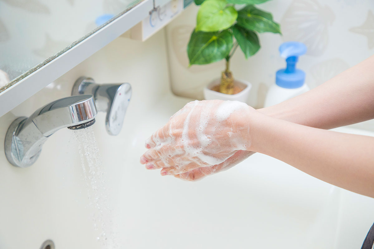 予防の基本は加熱と手洗い
